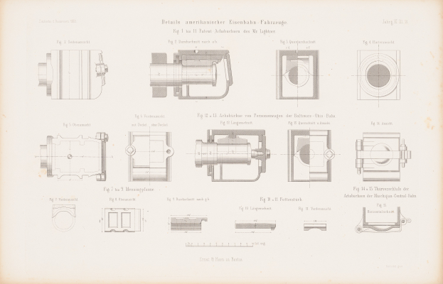 Ein abgenutztes Buch mit Abbildungen verschiedener Kameratypen und Text, der ihre Teile beschreibt.